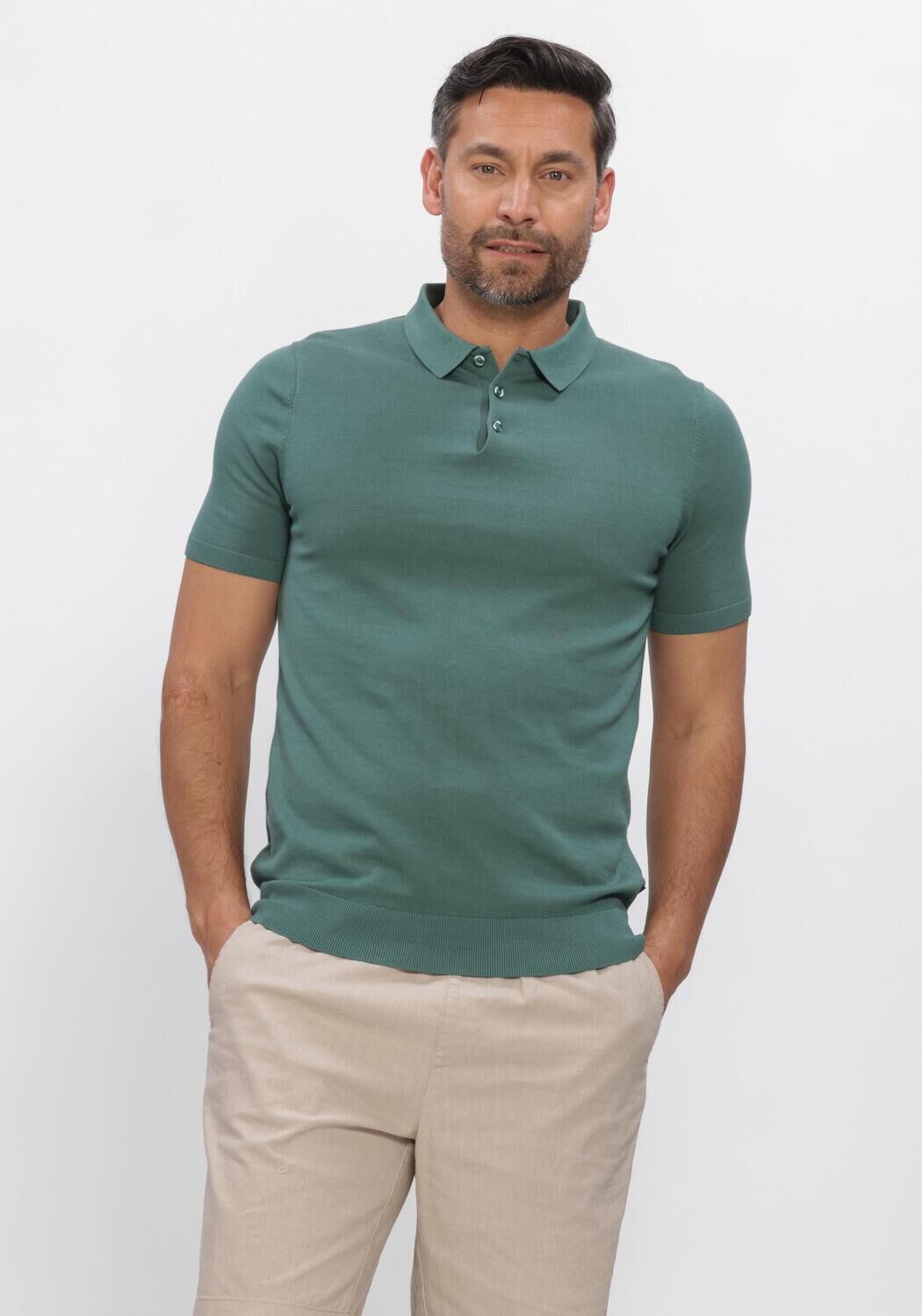 Gr&uuml;ne SAINT STEVE Polo-Shirt CHRIS - large