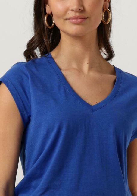 Blaue CC HEART T-shirt BASIC V-NECK T-SHIRT - large