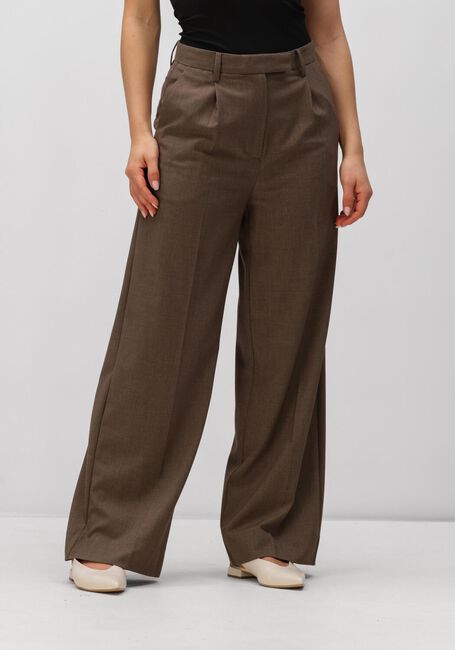 Braune SECOND FEMALE Weite Hose DAKOTA TROUSERS - large