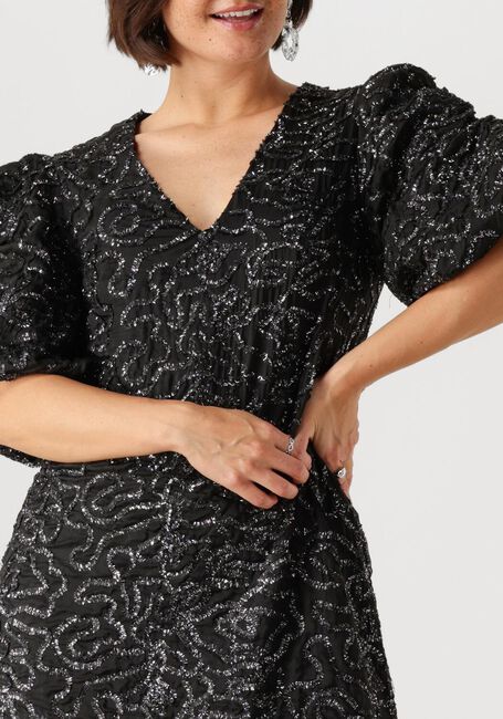 Schwarze Y.A.S. Minikleid YASVIMALA SS DRESS - large