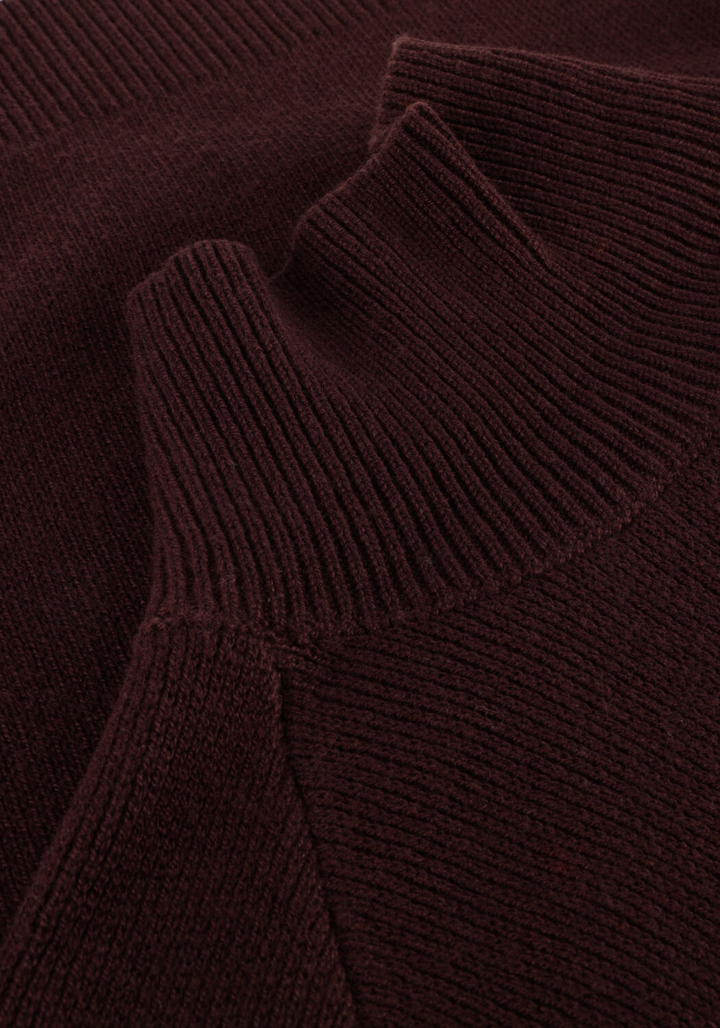 Braune VANESSA BRUNO Pullover FRENE PULL COL MONTANT - large