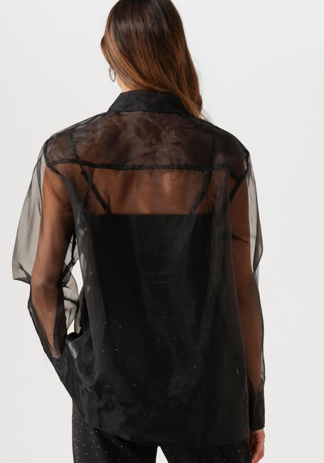 Schwarze MSCH COPENHAGEN Blusen MSCHLITA SHIRT - large