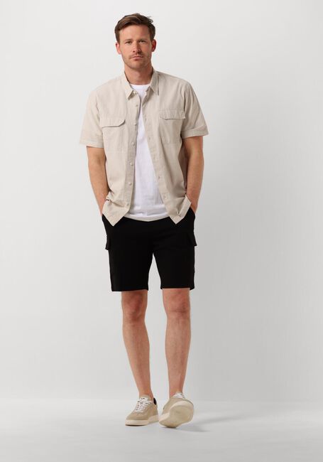 Schwarze PURE PATH Kurze Hose PUNTA CARGO SHORTS - large