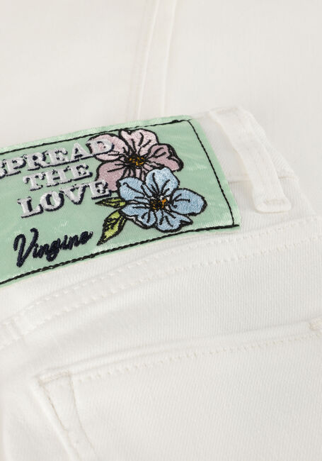 Weiße VINGINO Flared jeans BRITTE SPLIT - large