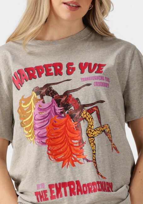 Graue HARPER & YVE T-shirt EXTRAORDINARY-SS - large