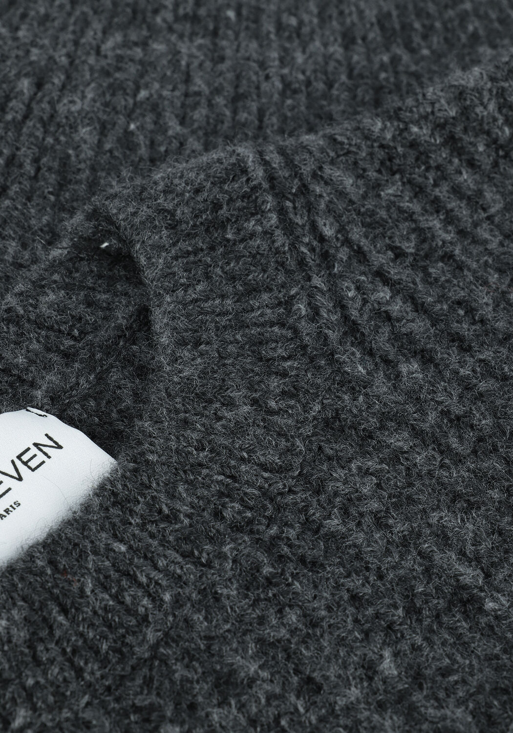 Schwarze EST'SEVEN Pullover EST'VETEMENTS KNITTED SWEATER - large