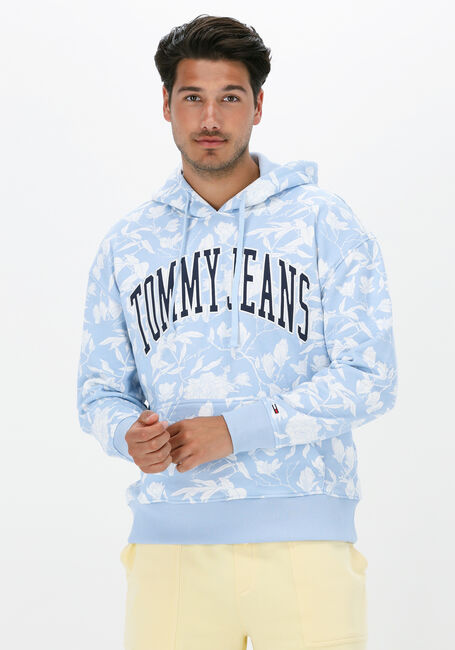 Hellblau TOMMY JEANS Sweatshirt TJM AOP HOODIE - large