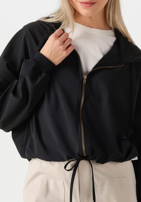 Schwarze PENN & INK Strickjacke HOODIE - large