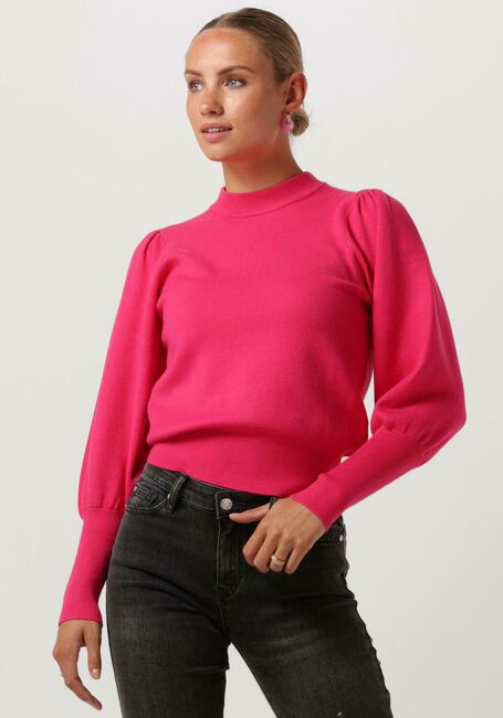 Fuchsie JANICE Pullover TRUI GEBREID POF MOUW JAY - large