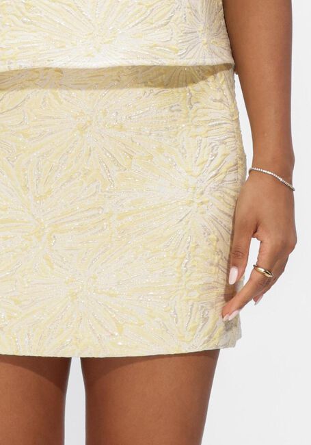 Creme NOTRE-V Minirock NV-HENDRINA BROCADE SKIRT - large