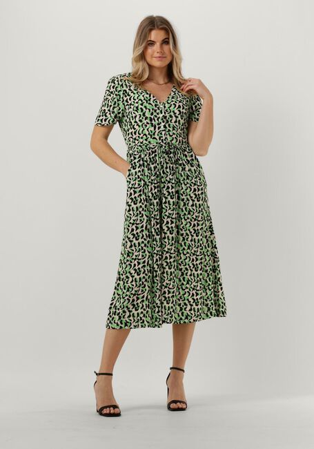 Grüne OBJECT Midikleid OBJISABELLA 2/4 DRESS - large