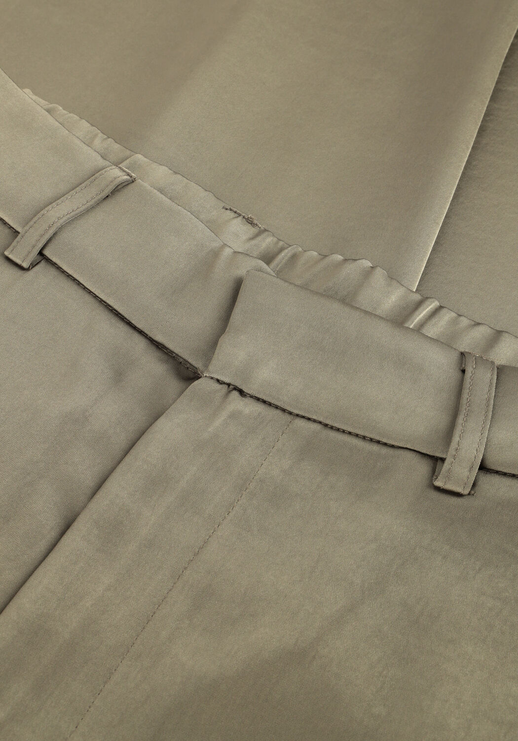 Gr&uuml;ne NEO NOIR Weite Hose EMMETT HEAVY SATEEN PANTS - large