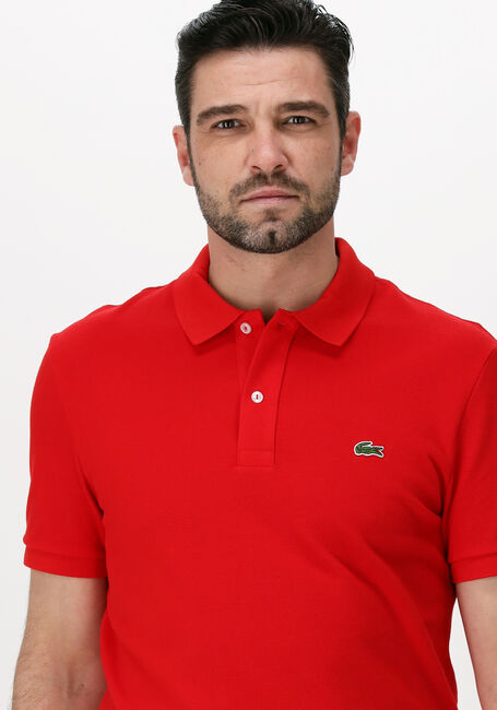 Rote LACOSTE Polo-Shirt 1HP3 MENS S/S POLO 12 - large
