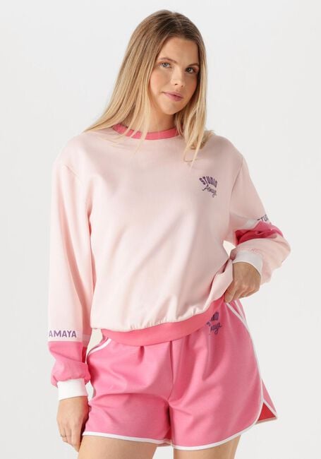 Hell-Pink STUDIO AMAYA Sweatshirt FLEX SWEATER - large