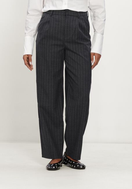 Graue ALIX THE LABEL Hosen LADIES WOVEN BIG STRIPE PANTS - large