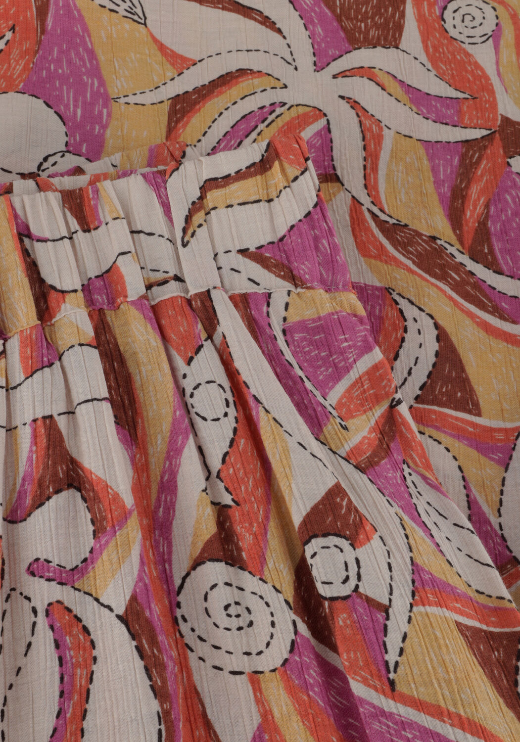 Mehrfarbige/Bunte CATWALK JUNKIE Midirock A-LINE PULL-ON SKIRT - large