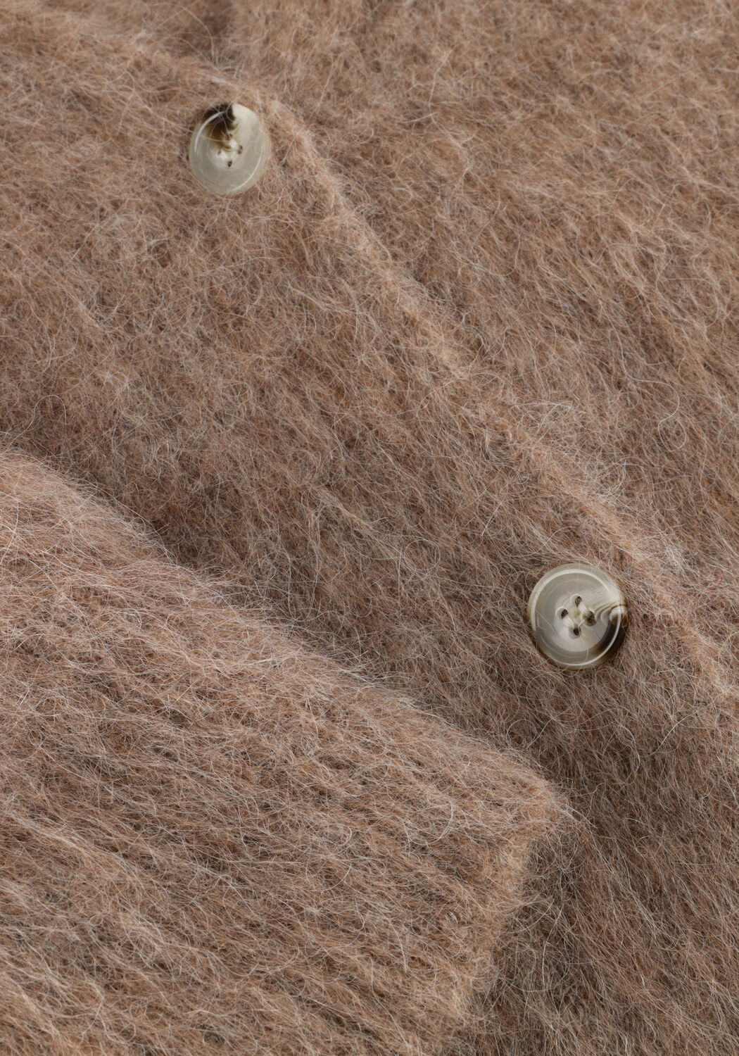 Braune MOSCOW Strickjacke 38-10 FLEUR - large