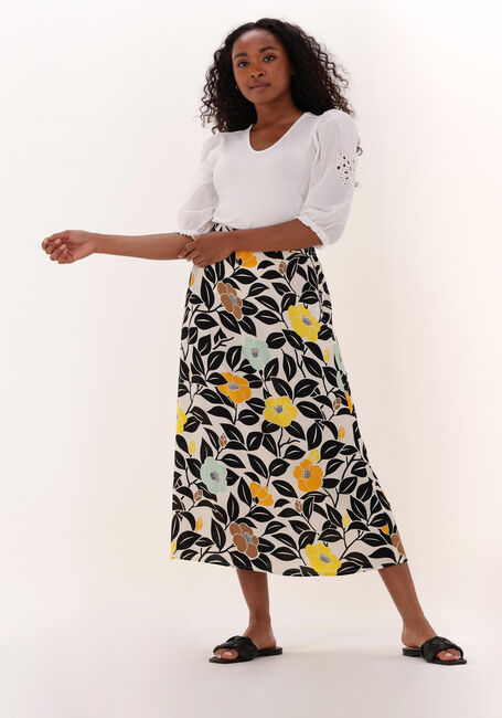 Nicht-gerade weiss JANSEN AMSTERDAM Top TOP WITH EMBROIDERY ON SLEEVE - large