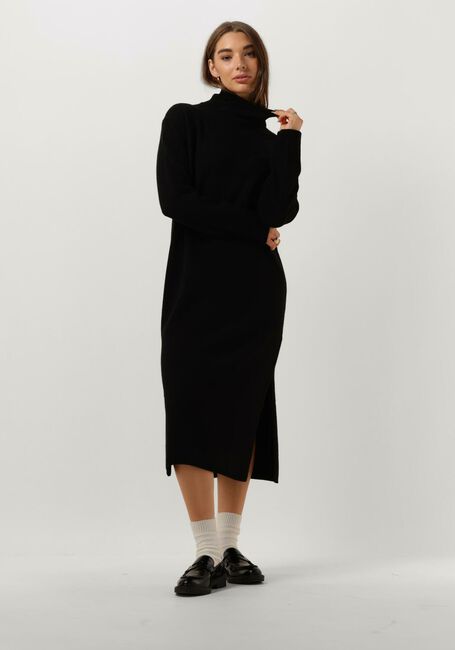 Schwarze DRYKORN Midikleid SASTERA - large