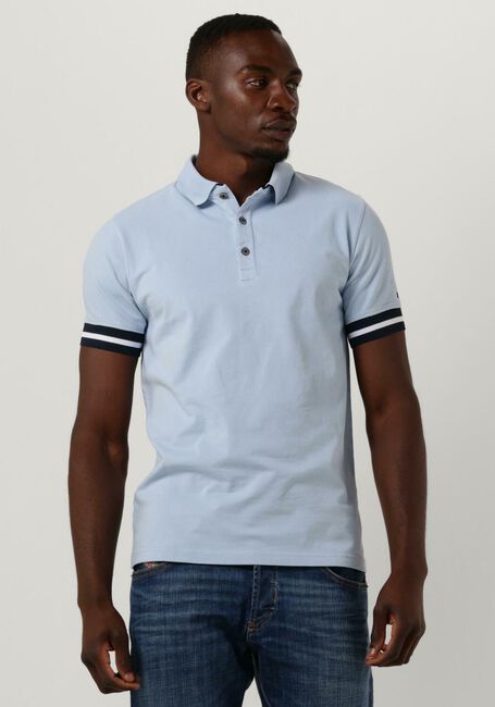 Hellblau GENTI Polo-Shirt J7006-1212 - large