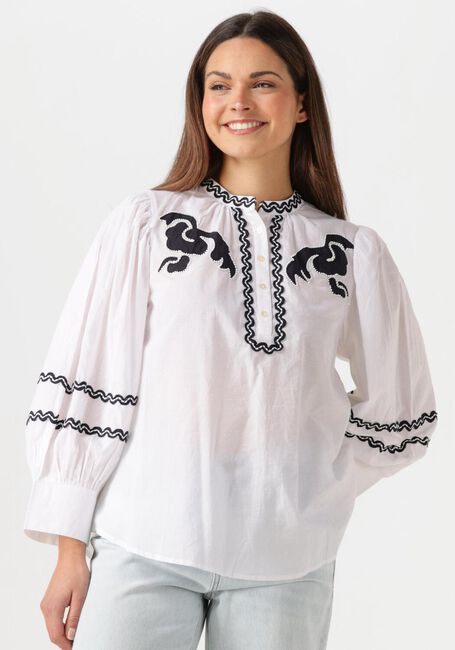 Weiße ANTIK BATIK Blusen DALI BLOUSE - large