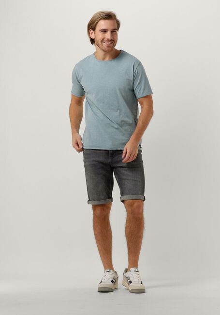 Blaue DSTREZZED T-shirt MC. QUEEN SLUB JERSEY - large