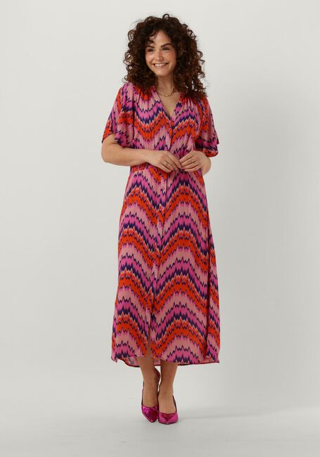 Rosane FREEBIRD Midikleid WV-AOP-CRINKLE-VIS-23-1 - large