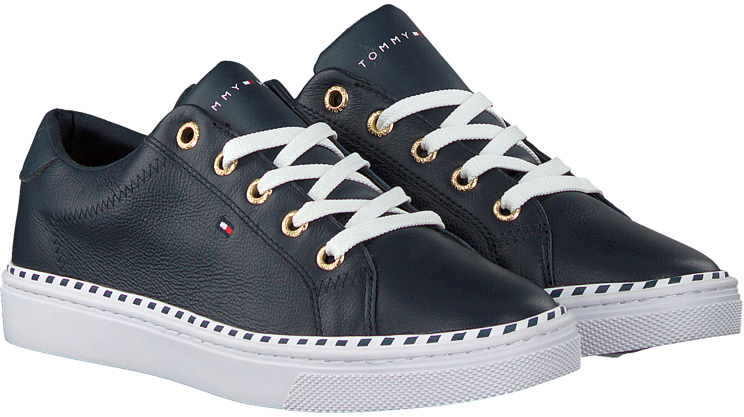 Tommy hilfiger blaue sneaker damen clearance