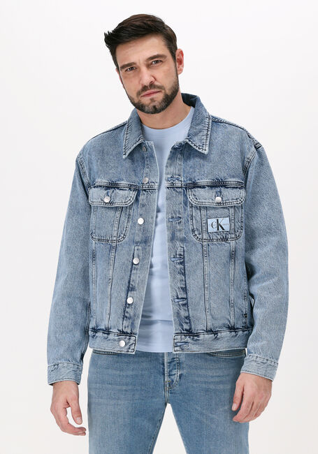 Hellblau CALVIN KLEIN Jeansjacke REGULAR DENIM JACKET - large