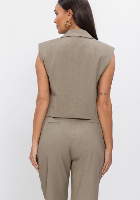 Taupe COPENHAGEN MUSE Gilet CMTAILOR-SHORT-WAISTCOAT - large
