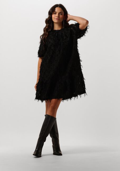 Schwarze MOVES Minikleid REVILLO - large