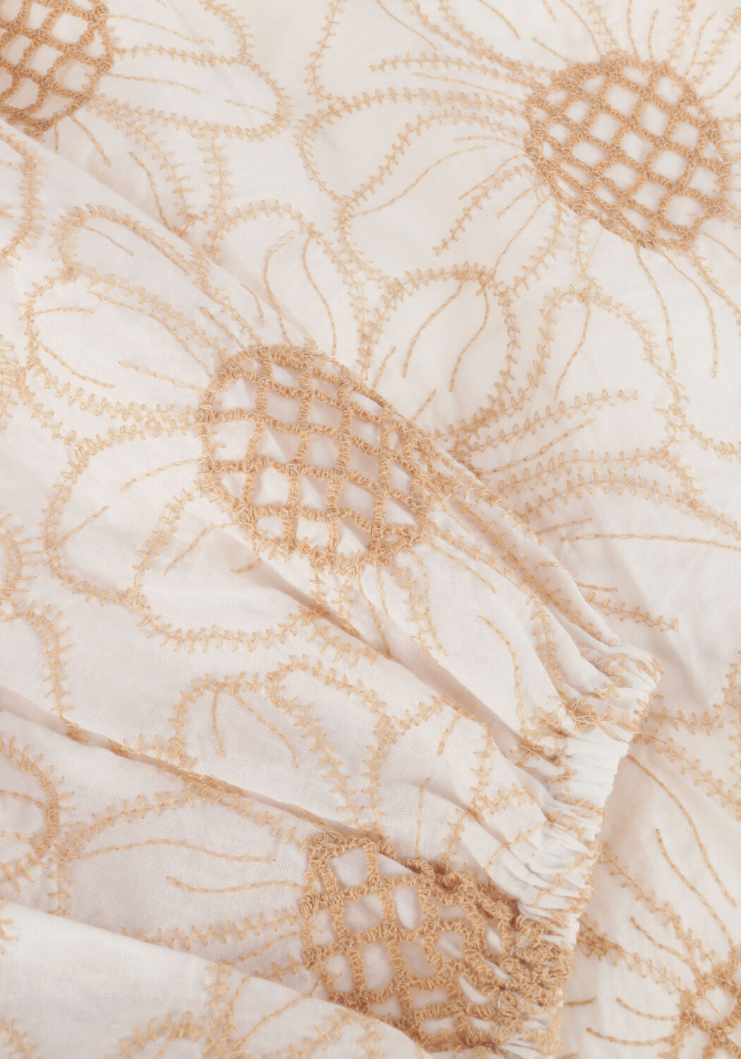 Wei&szlig;e SUMMUM Blusen LONGSLEEVE TOP FLOWER EMBROIDERY - large