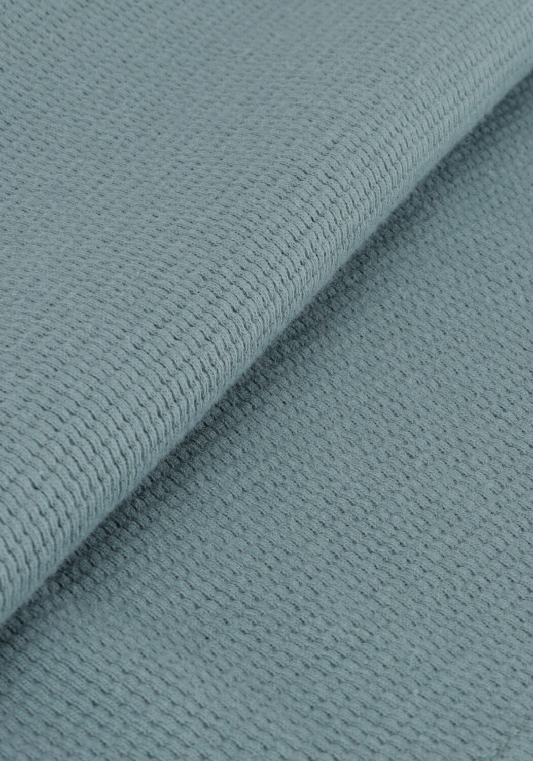 Blaue CALVIN KLEIN Pullover BADGE WAFFLE LS TEE - large