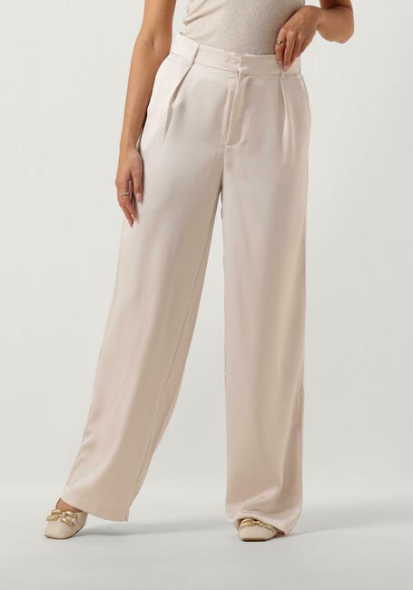 Creme NEO NOIR Hose ALESSANDRA HEAVY SATEEN PANTS - large