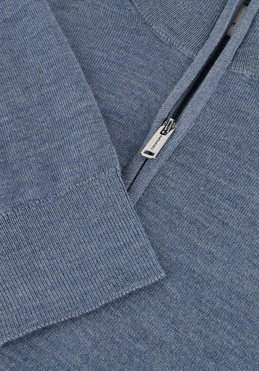 Hellblau PROFUOMO Pullover PULLOVER HALF ZIP - large