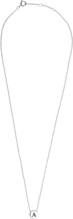 Silberfarbig ATLITW STUDIO Kette CHARACTER NECKLACE LETTER SILV - large