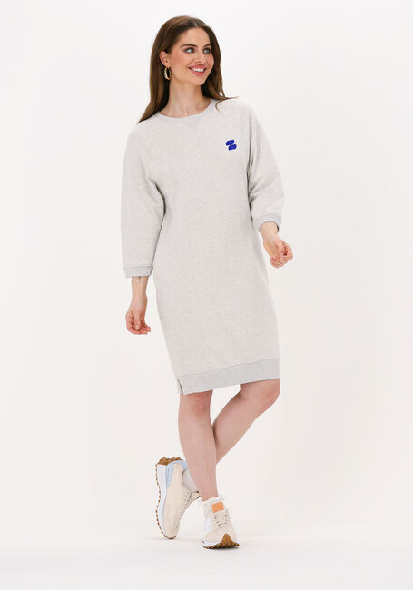 Hellgrau BY-BAR Minikleid FIENE SWEAT DRESS - large