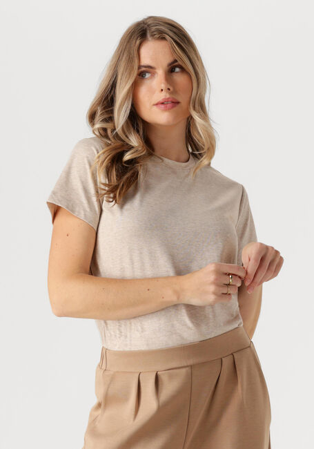 Taupe INWEAR T-shirt UTAIW BASE TEE MEL - large