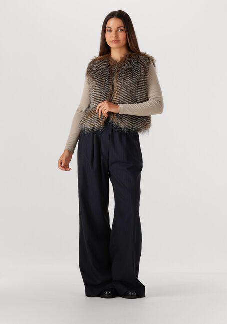 Mehrfarbige/Bunte BY-BAR Gilet NORI FAUX FUR GILET - large