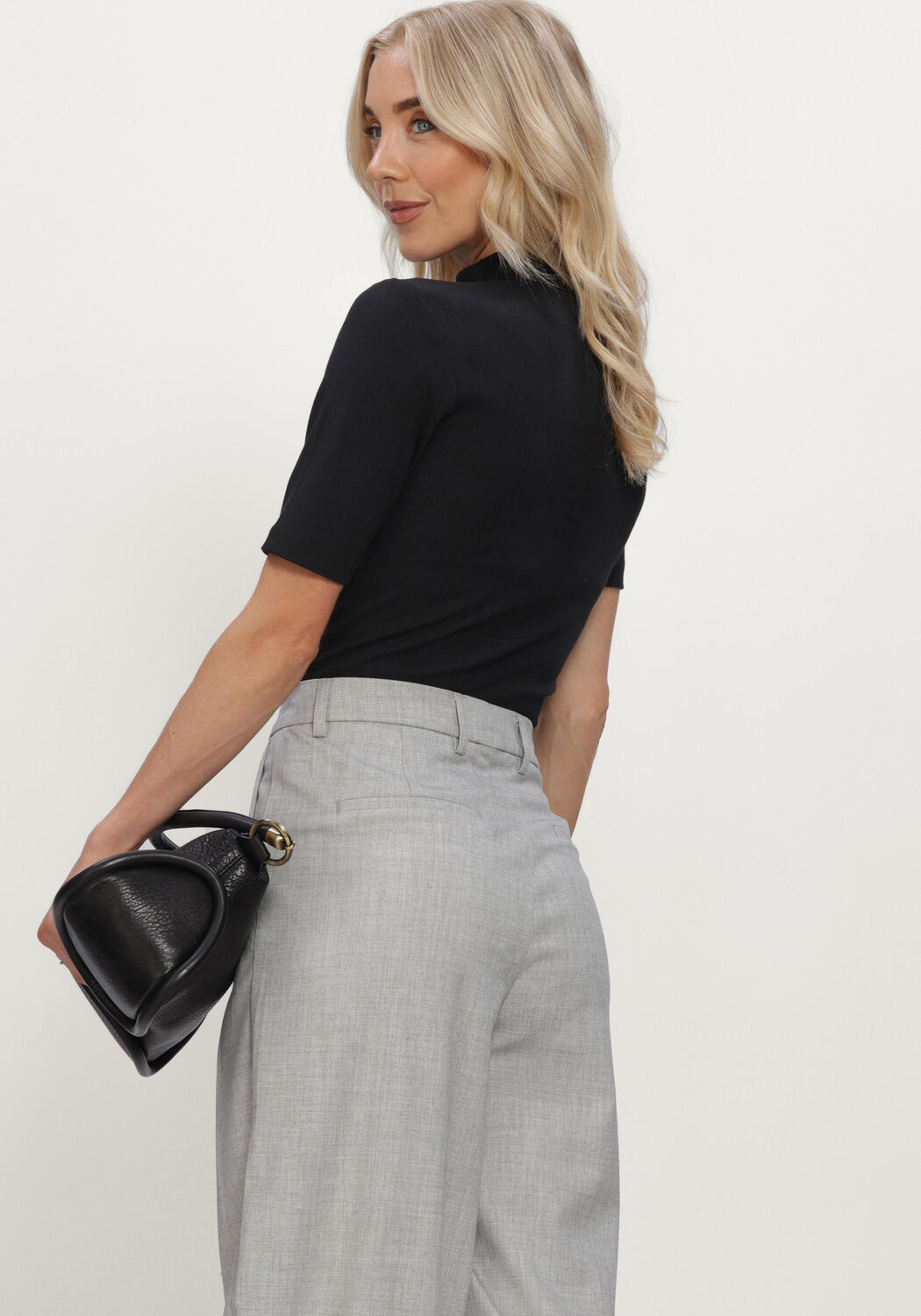 Schwarze COPENHAGEN MUSE Top CMSIV-TEE - large