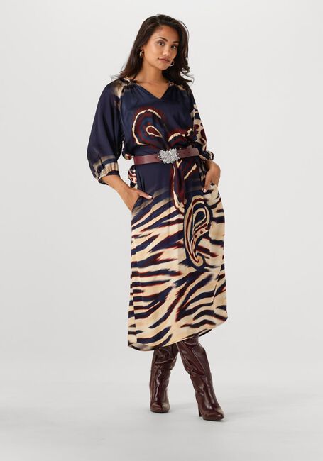 Mehrfarbige/Bunte CAROLINE BISS Midikleid 4133 - large