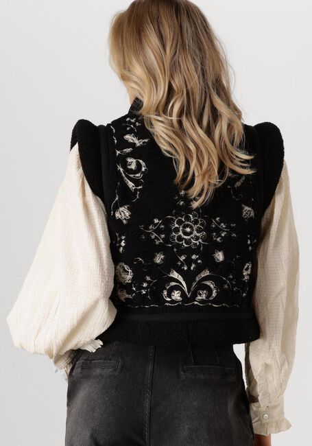 Schwarze ANTIK BATIK Gilet SALIBA GILET - large