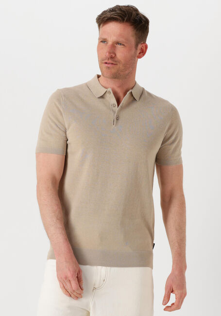 Beige SAINT STEVE Polo-Shirt VINCE - large