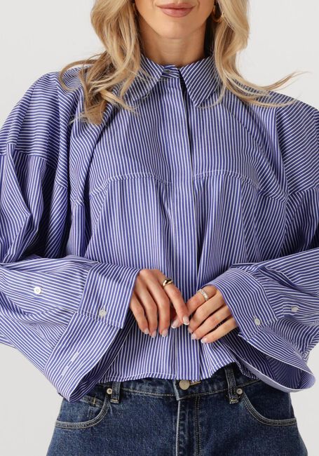 Blaue EST'SEVEN Blusen ANNABETH BLOUSE - large
