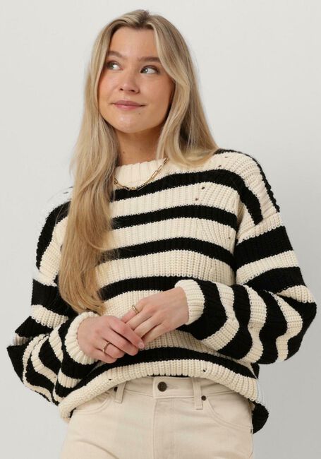Nicht-gerade weiss CO'COUTURE Pullover EISHA STRIPE KNIT - large
