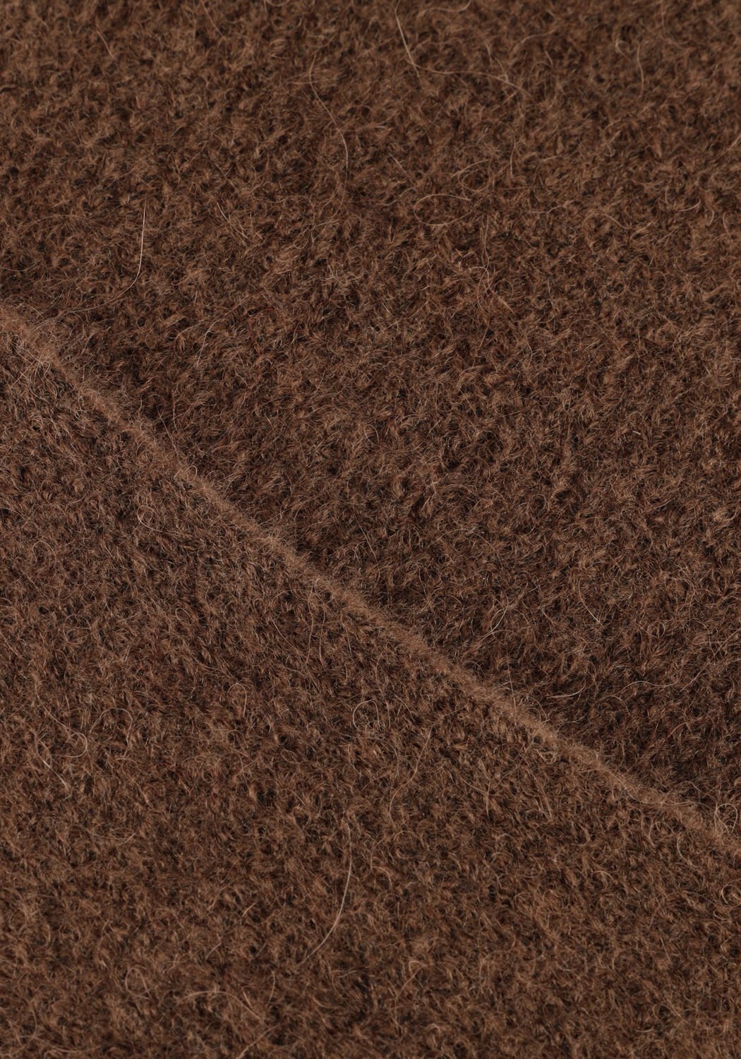 Braune MSCH COPENHAGEN Pullover MSCHZINELLE HOPE WRAP PULLOVER - large