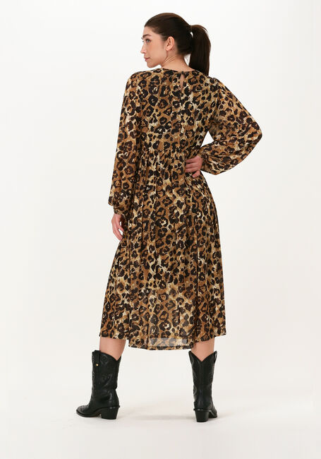 Braune OBJECT Midikleid SIRO LS DRESS - large