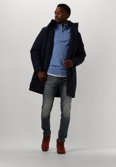 Dunkelblau TOMMY HILFIGER Parkas TECH PADDED PARKA - large