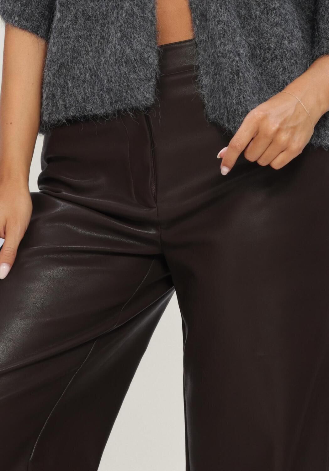 Braune NOTRE-V Weite Hose NV-IRENA - large