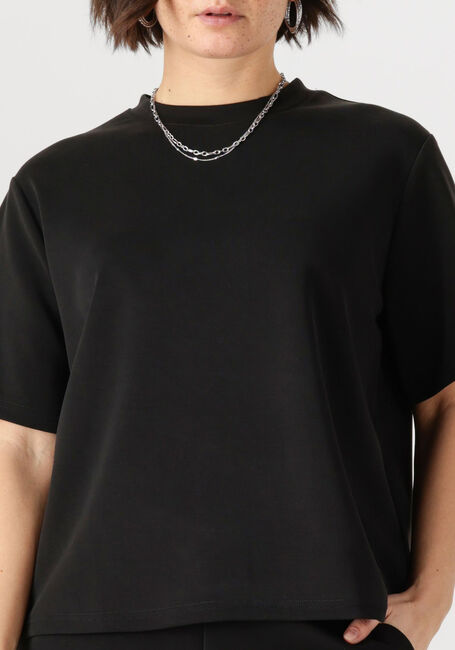 Schwarze NOTRE-V T-shirt NV-FLETA - large